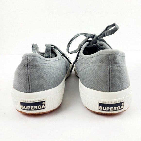 Superga Unisex Gray Cotu Classic S000010-M38 Sneakers Women's 7 Men's 5.5 LOOK! - Picture 7 of 11